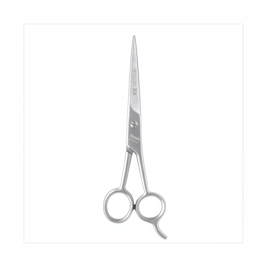 Annie Ice Tempered Stainless Steel Hair Shears 6.5 Inch, 1 Count, Silver Annie International, Inc.