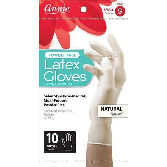 Annie Latex Gloves Powder Free 10Ct Annie International, Inc.