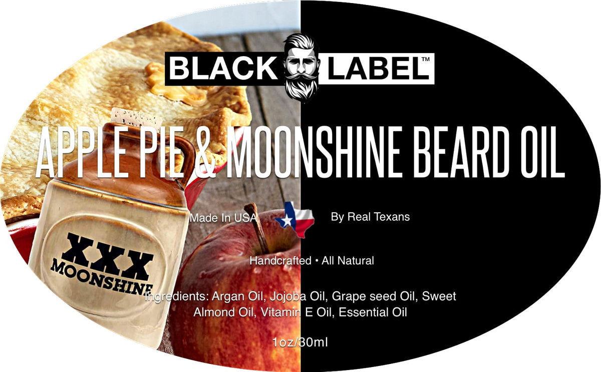 Apple Pie & Moonshine Beard Oil Blacklabel Beard Company