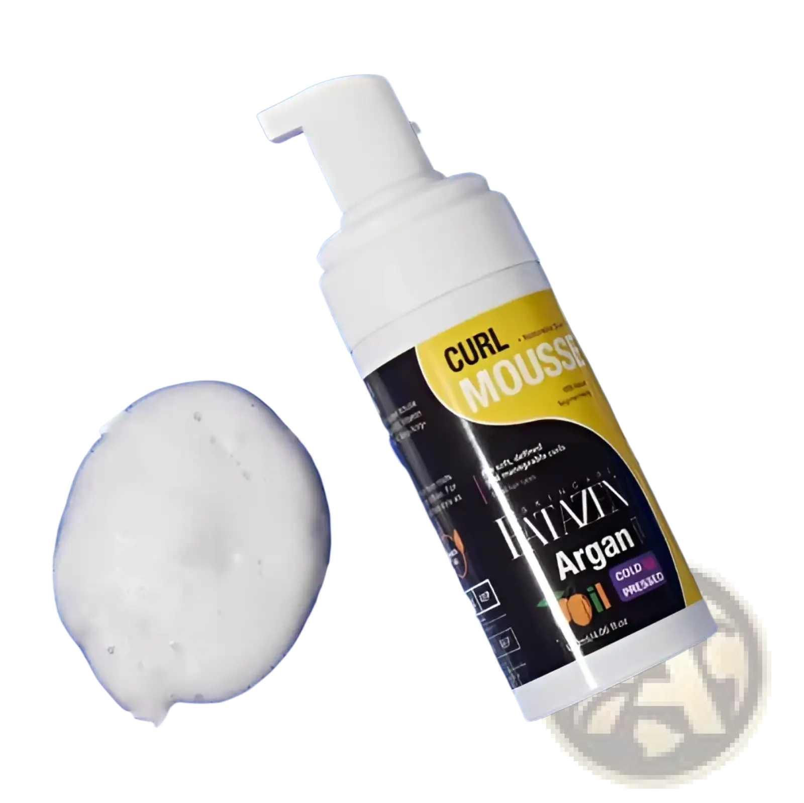 Argan Oil Curl Mousse Strong Hold Hair Styling Foam ARBA Global