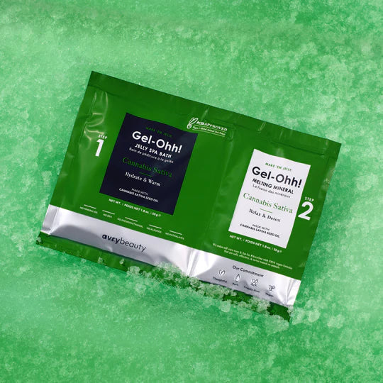 Avry Beauty Jelly Spa Bath - Herb