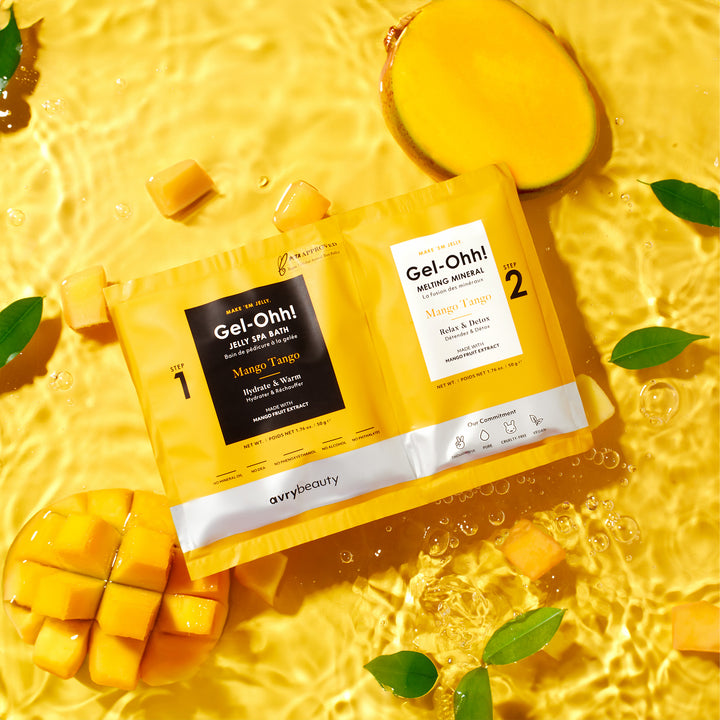 Avry Beauty Jelly Spa Bath - Mango Tango