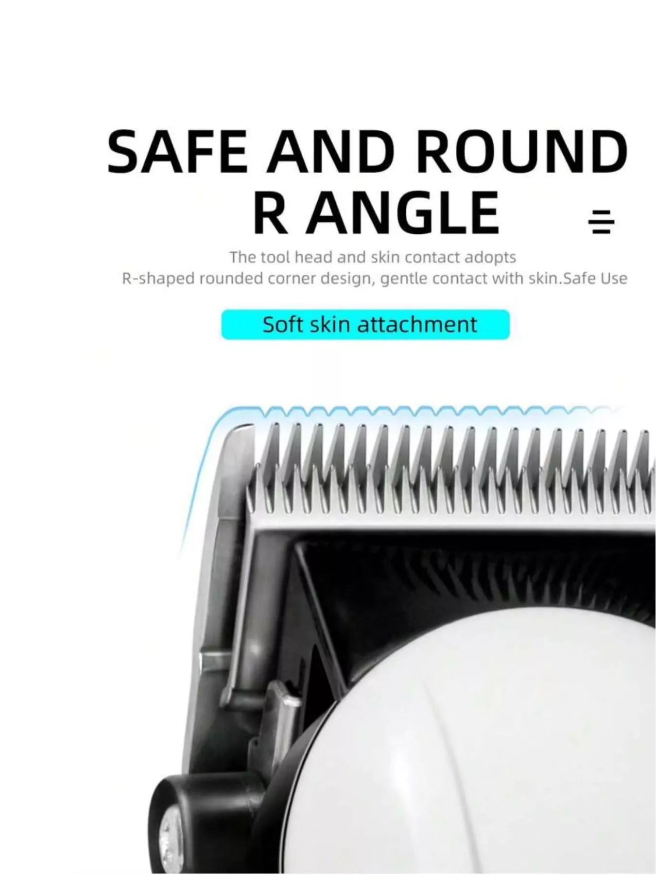 Cordless Hair Clipper with LED Display Unique Oils