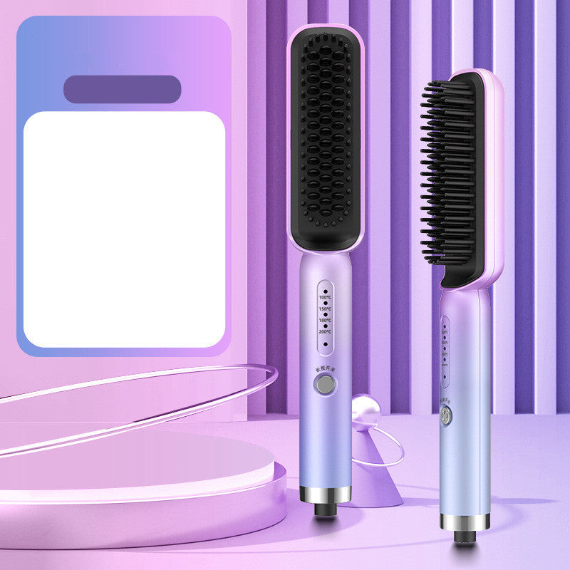 Multifunctional Temperature Control Adjusting Hair Straightening Comb FLIPSTYLEZLLC