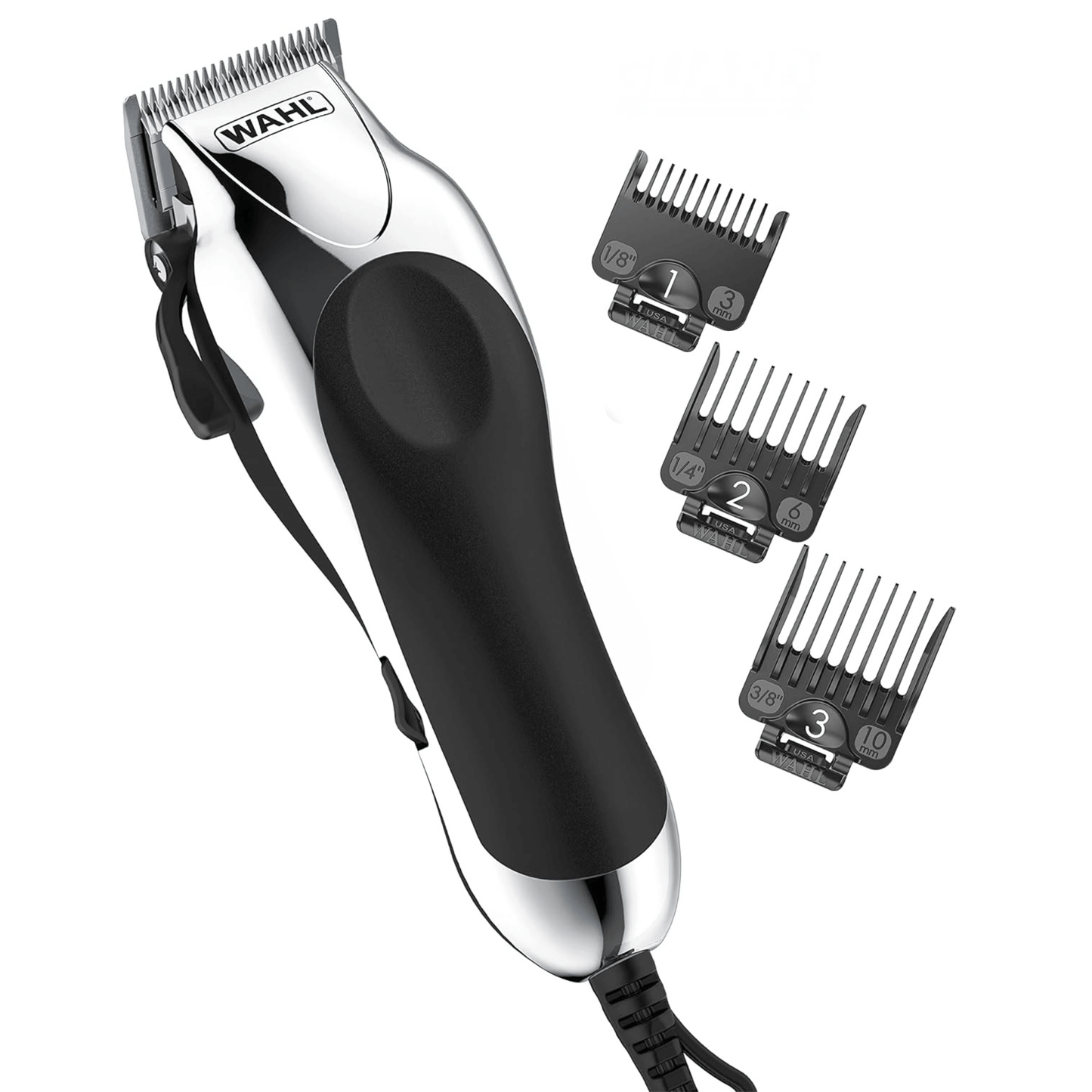 Wahl 24-Piece Chrome Pro Hair Clipper Kit Made in USA Jupiter Gear Home