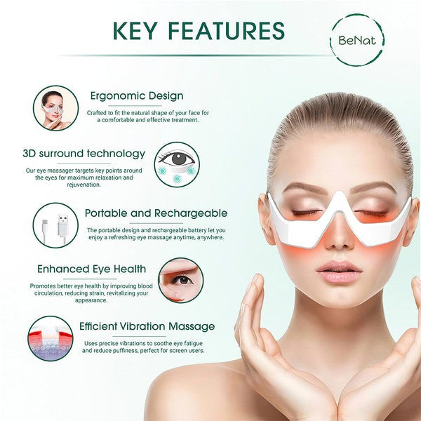 Under-Eye Red Light Therapy Skin Rejuvenation and The Make-up Corner