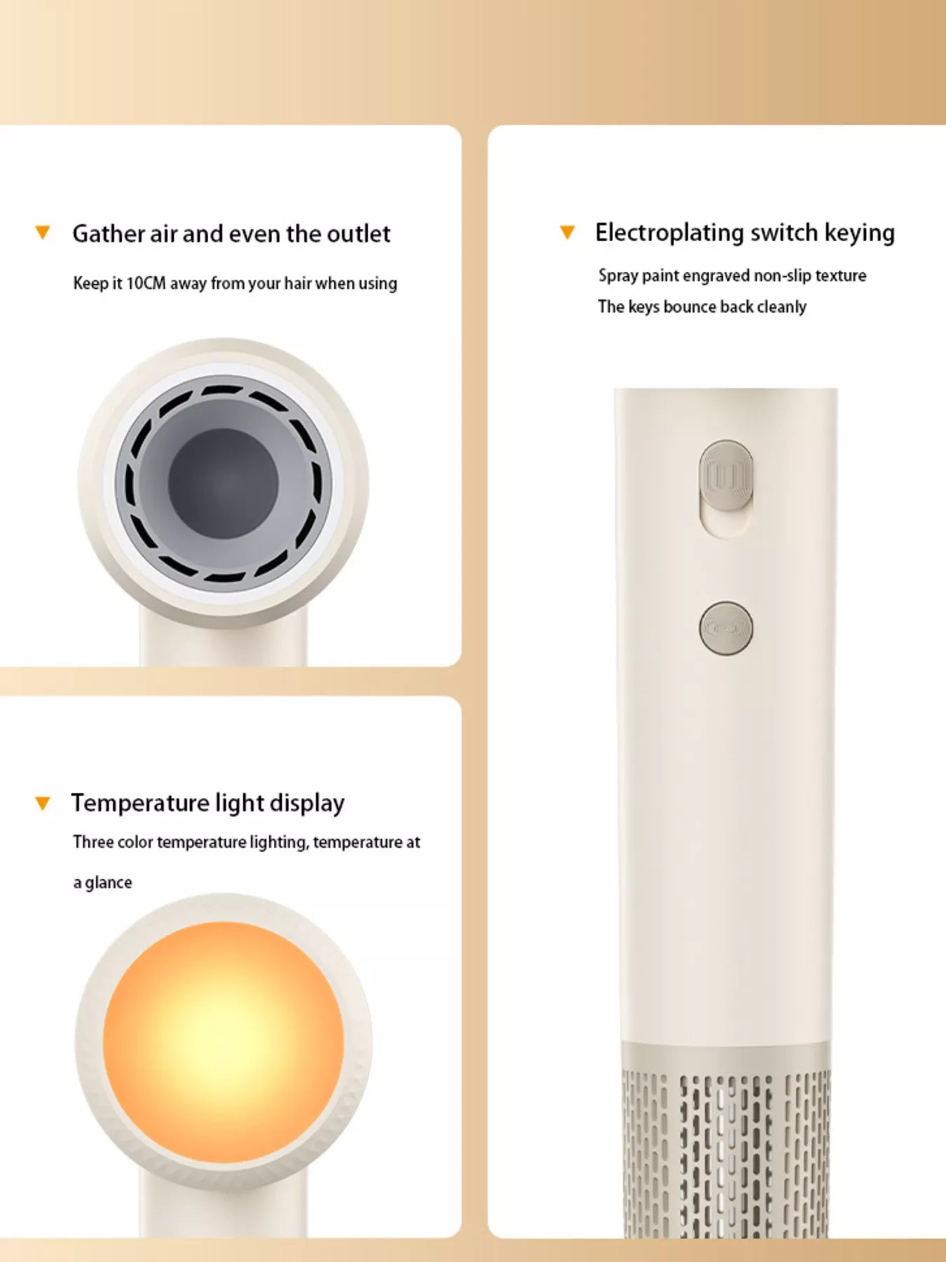 High-Speed Hair Dryer Unique Oils