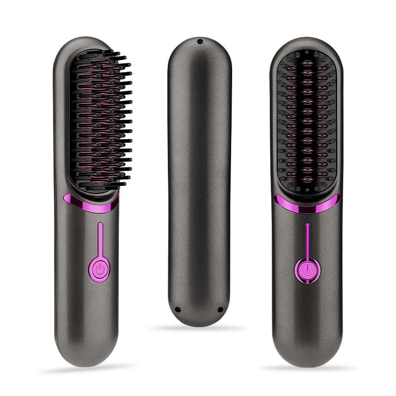 Wireless Straight Comb USB Charging Hairdressing Comb Rolls Elyvora LLC