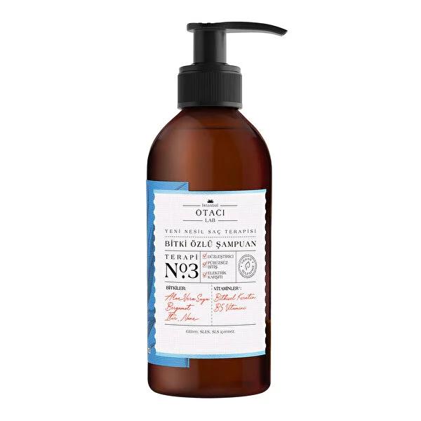 Otacõ Lab Smoothing Shampoo - Sulfate-Free, Anti-Frizz & Natural Hair Care for Frizzy Hair - 250ml Beauty Care Bag