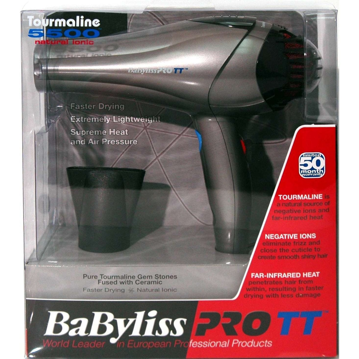 Babylisspro Tourmaline Titanium Dryer 5500 My Beauty Site Pro