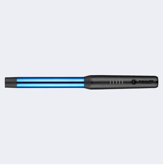 BaBylissPRO Nano Titanium 1" Curling Wand (Black & Blue) VIP Extensions
