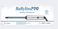 BaBylissPRO Nano Titanium 1/2" Super Slim Curling Wand VIP Extensions