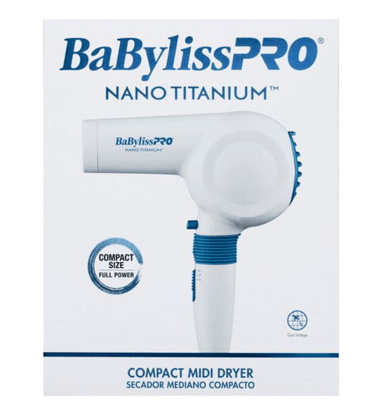 BaBylissPRO Nano Titanium Compact Midi Dryer VIP Extensions