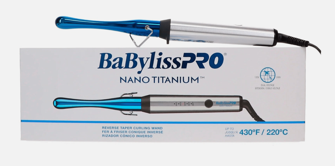 BaBylissPRO Nano Titanium Reverse Taper Wand VIP Extensions