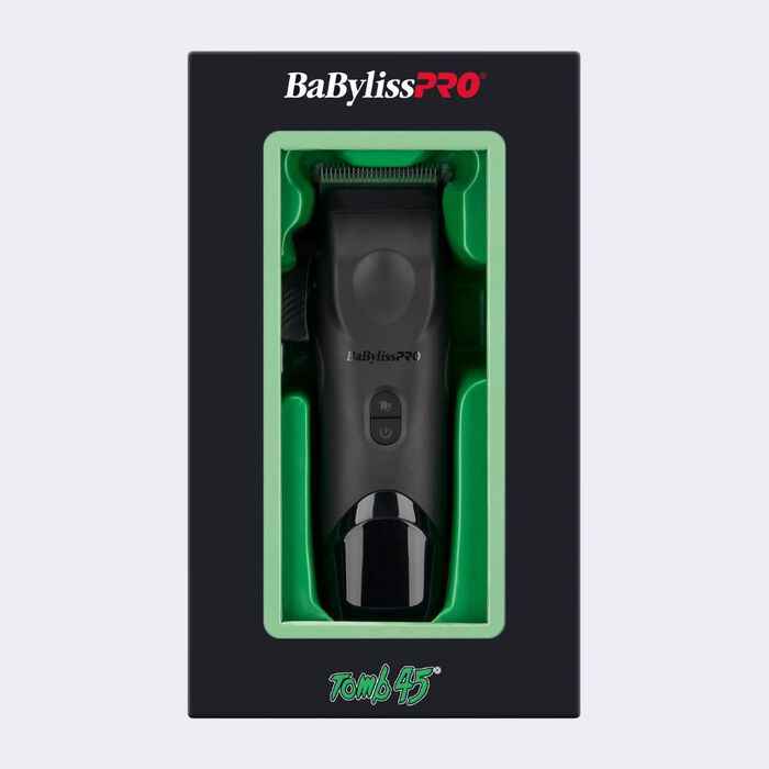 BaBylissPRO x Tomb45 Wireless-Charging Clipper, Trimmer & Double-Foil Shaver Combo Certified Clippers