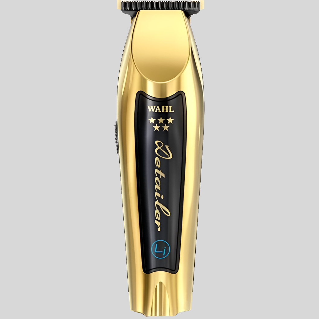 Wahl Professional Cordless Detailer Li Trimmer T Wide Blade, Lithium-Ion Battery 100 Min Runtime for Hair & Beard, with Charging Stand