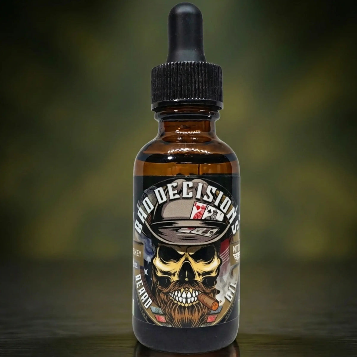 Bad Decisions 1oz Natural Beard Oil Whiskey Patriot And Company