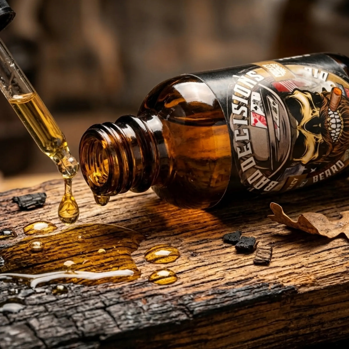 Bad Decisions 1oz Natural Beard Oil Whiskey Patriot And Company