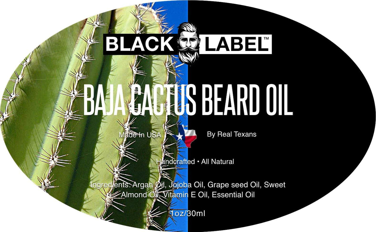 Baja Cactus Beard Oil Blacklabel Beard Company
