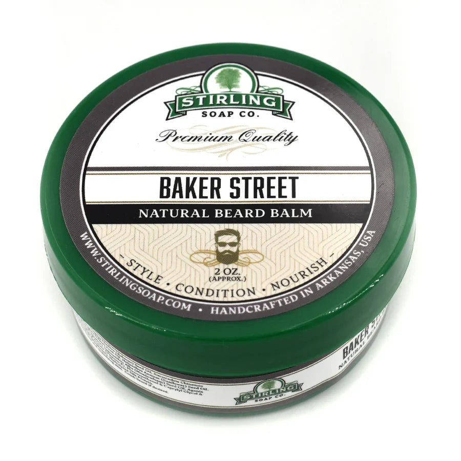 Stirling Soap Co. Baker Street Beard Balm 2 Oz Pasteur Pharmacy