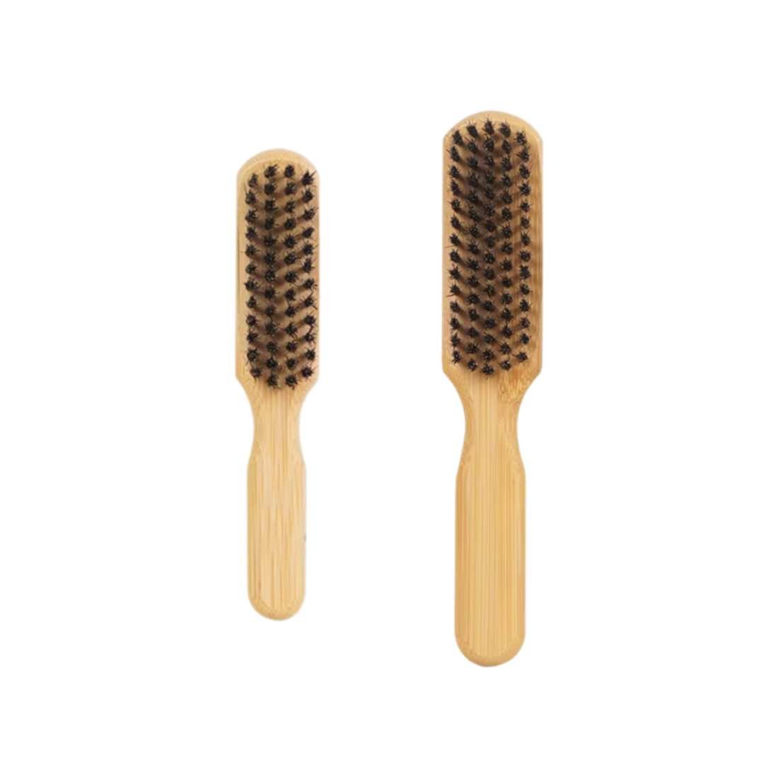 Bamboo Beard Brush Duo Shave Essentials
