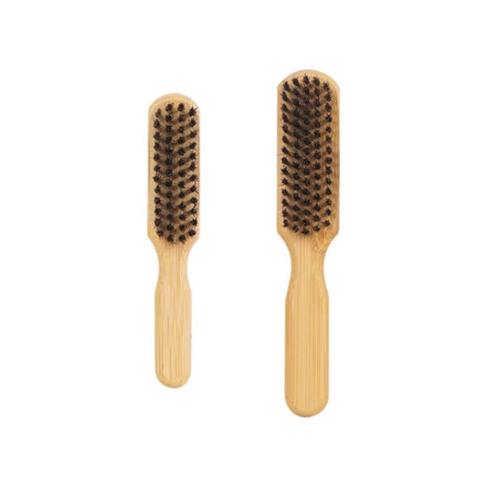 Bamboo Beard Brush Duo Shave Essentials