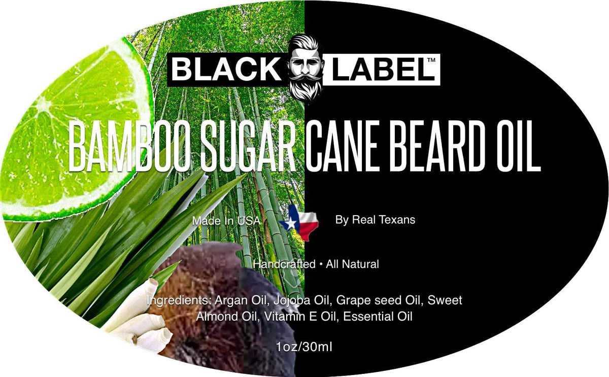 Bamboo & Sugar Cane Beard Oil Blacklabel Beard Company