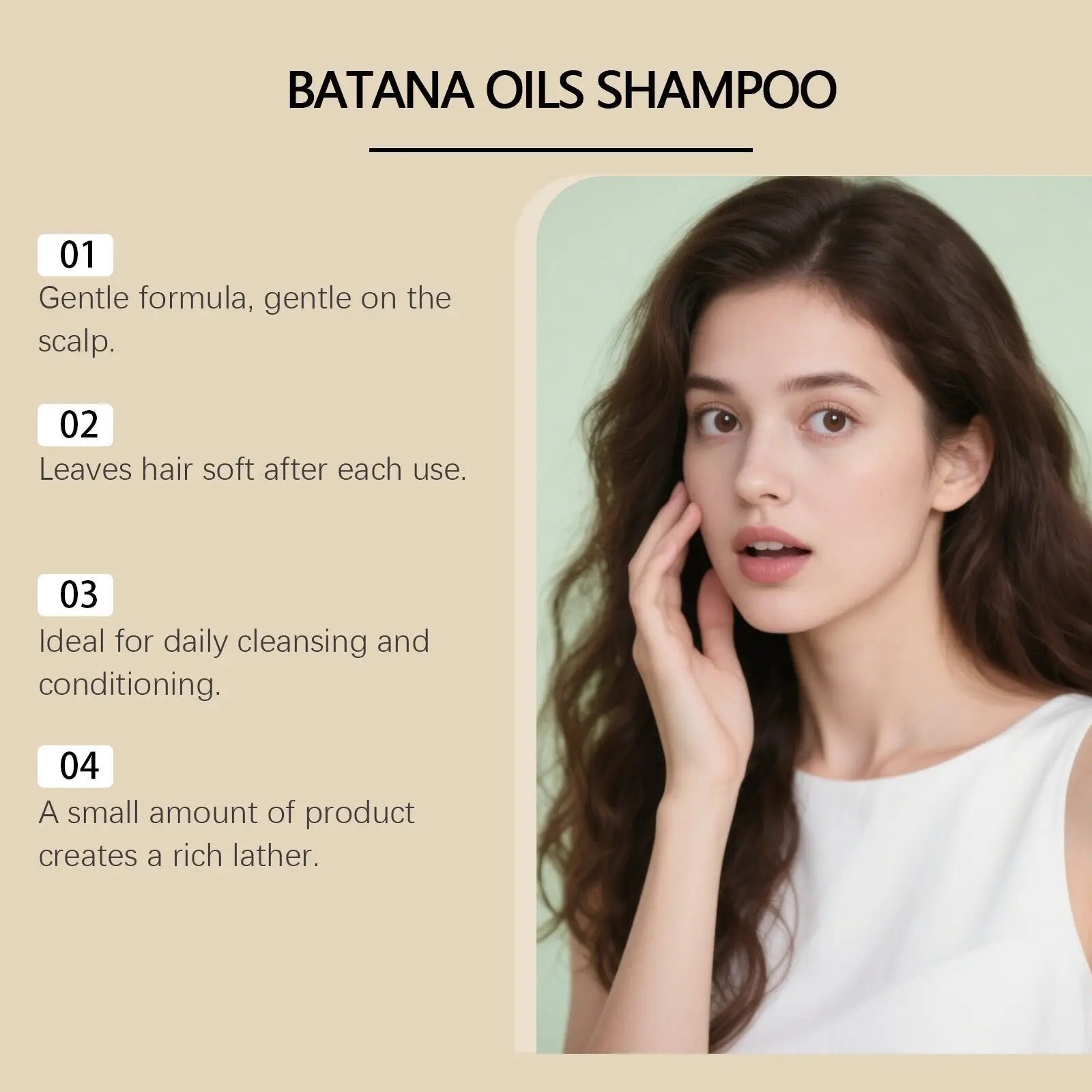 Batana Oil Shampoo for Blonde and Wavy Hair 55ml ARBA Global