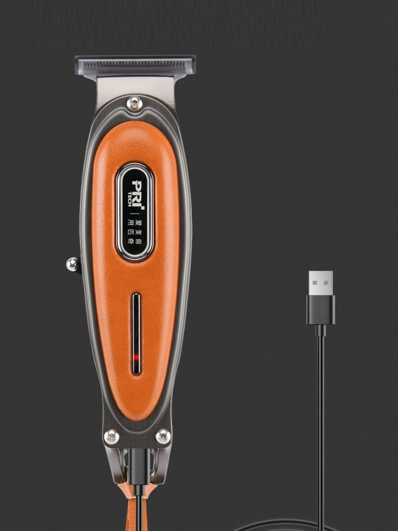 Cordless Hair Clipper with LED Display Unique Oils