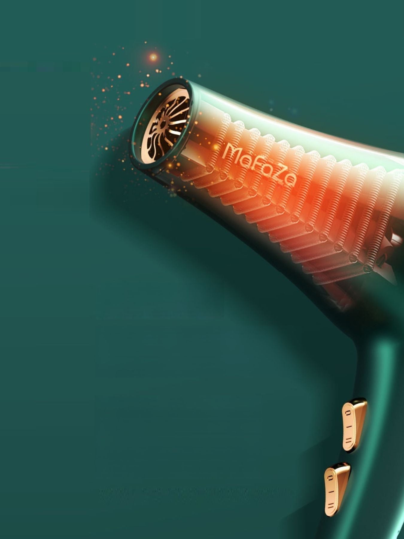 Adjustable Temperature Hair Dryer Unique Oils