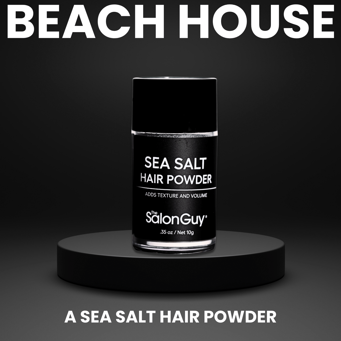 Beach House Sea Salt Hair Powder – Volumizing Matte Texture Powder for Fine or Oily Hair
