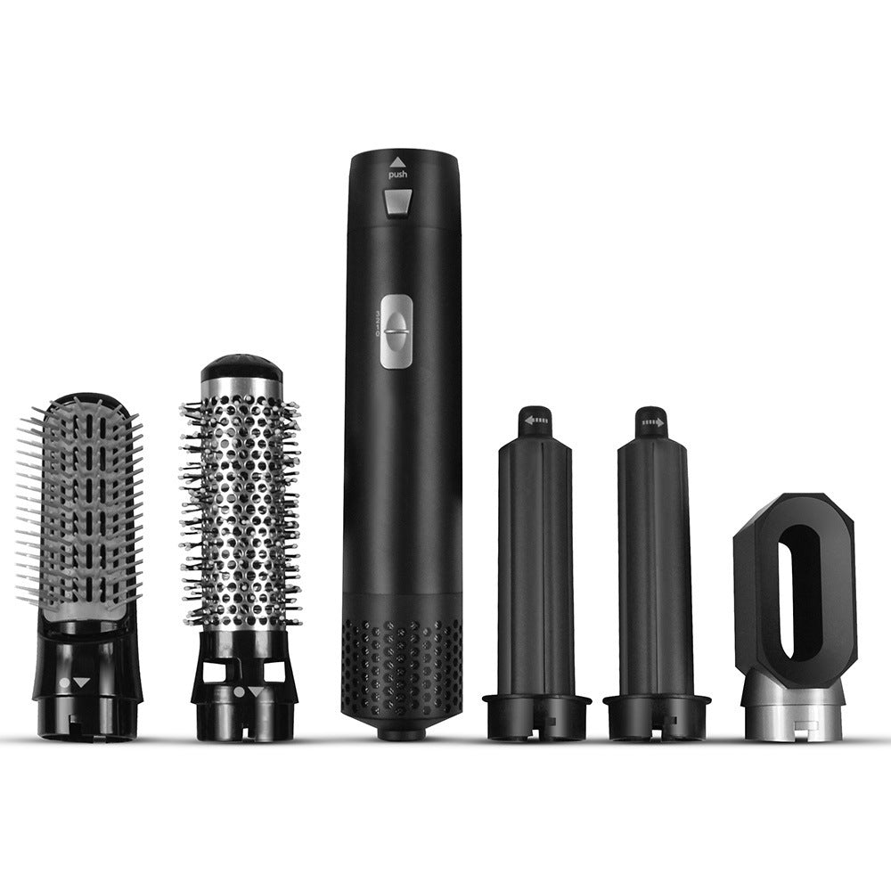 Cross-border Foreign Trade Popular Multi-functional Airy Curl Hot Air Comb Blowing Combs Hair Curler Straight Comb Hair Dryer FLIPSTYLEZLLC