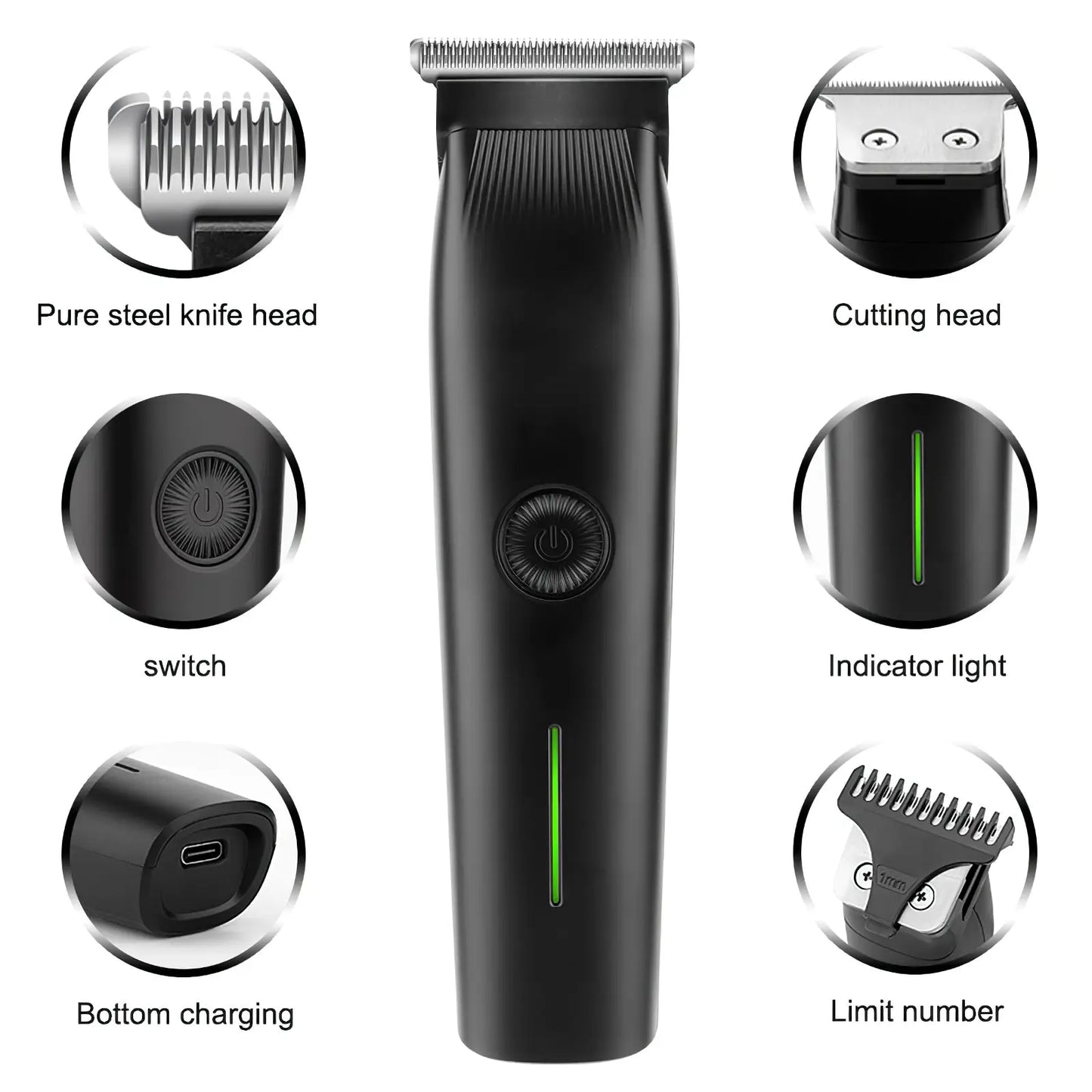 Beard Trimmer 3 in 1 Mens Grooming Kit and Hair Clippers ARBA Global