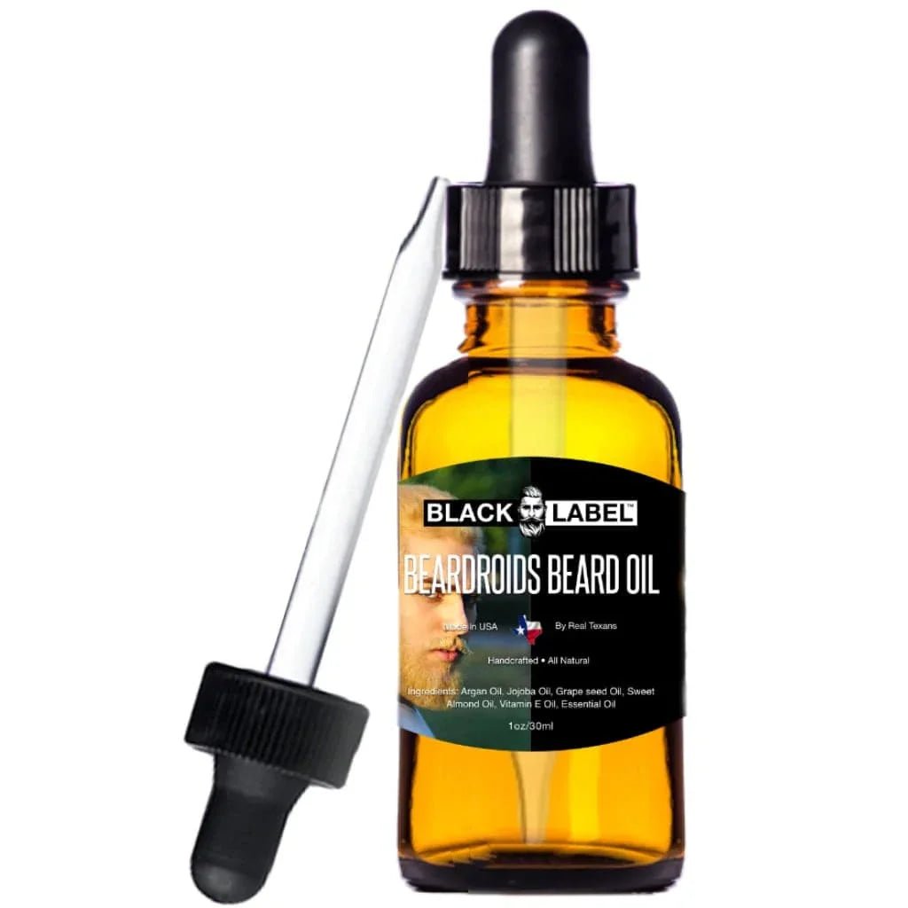 Beardroids Beard Oil I Beard Growth Oil Blacklabel Beard Company