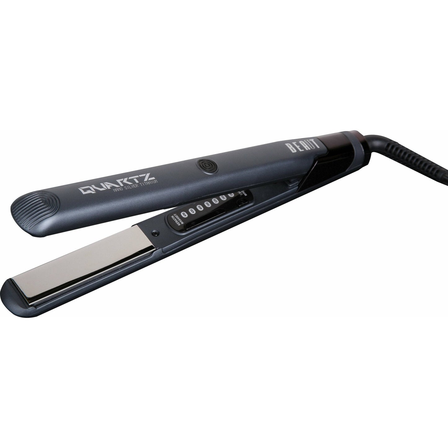 Beaut Allure Quartz Nanosilver 450°F Flat Iron 1" VIP Extensions