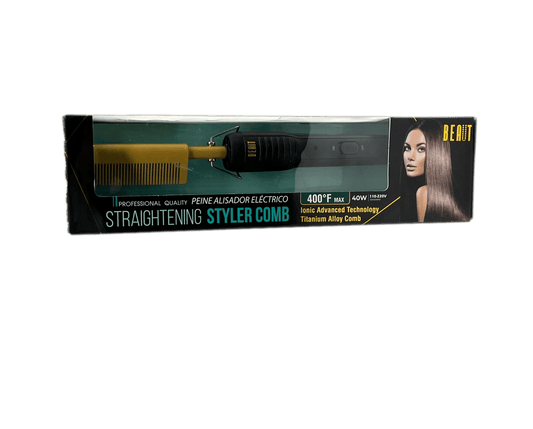 Beaut Straightening Styler Comb 400°F Max VIP Extensions