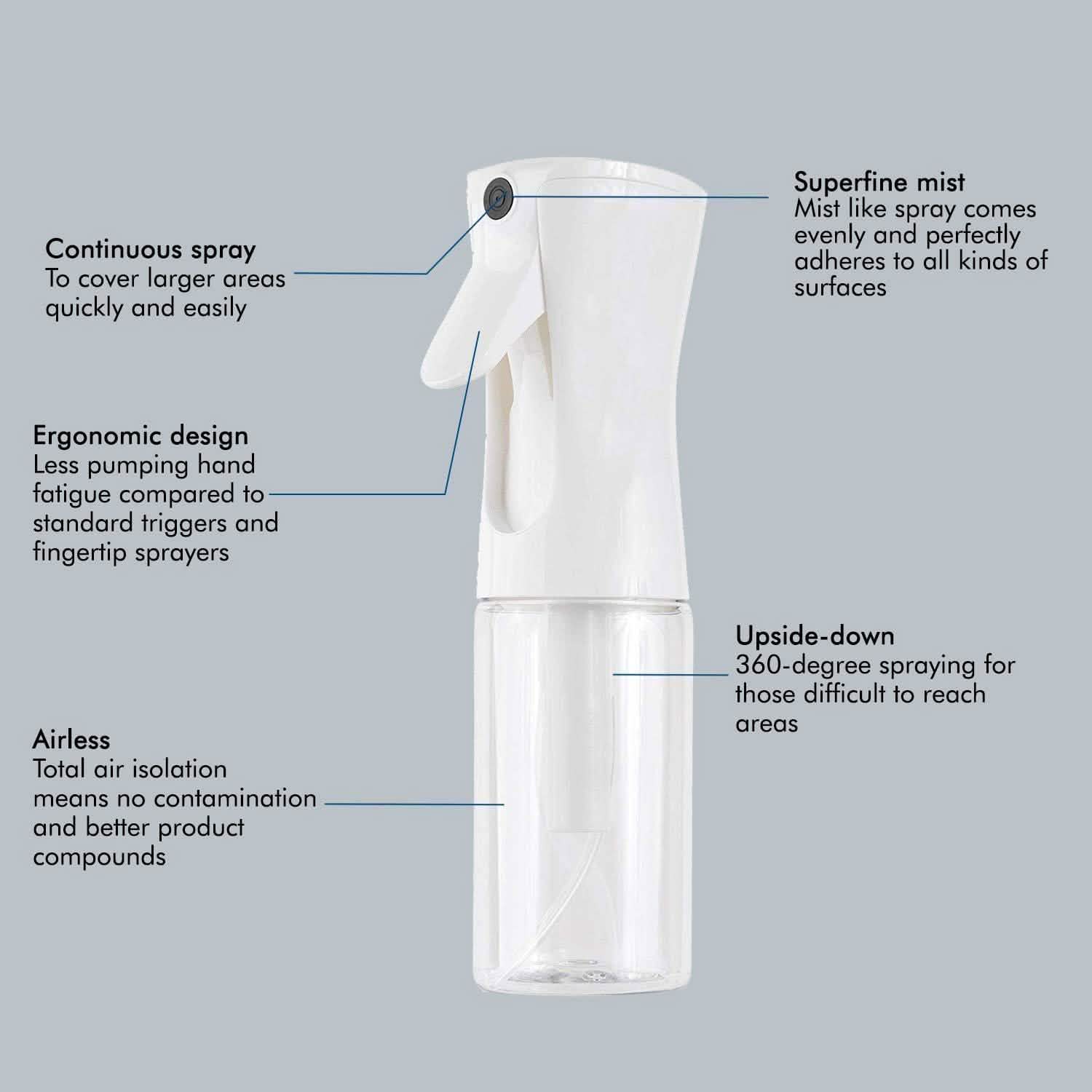 Beautify Beauties Hair Spray Bottle – Ultra Fine Continuous Water Mister DailySale