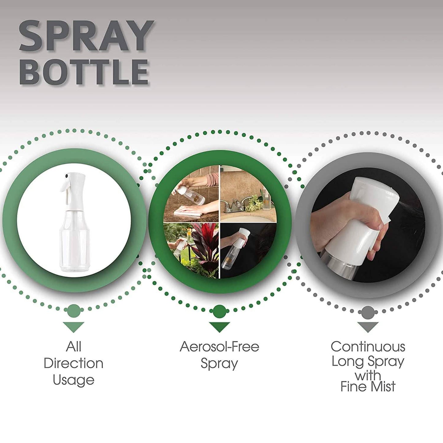 Beautify Beauties Hair Spray Bottle – Ultra Fine Continuous Water Mister DailySale