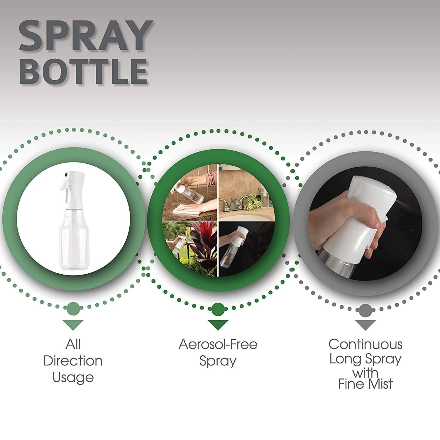 Beautify Beauties Hair Spray Bottle – Ultra Fine Continuous Water Mister DailySale