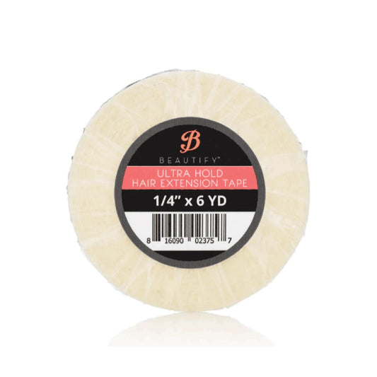 Beautify Ultra Hold Double-Sided Hair Extension/Wig Tape Roll, 1/4" x 6yd VIP Extensions