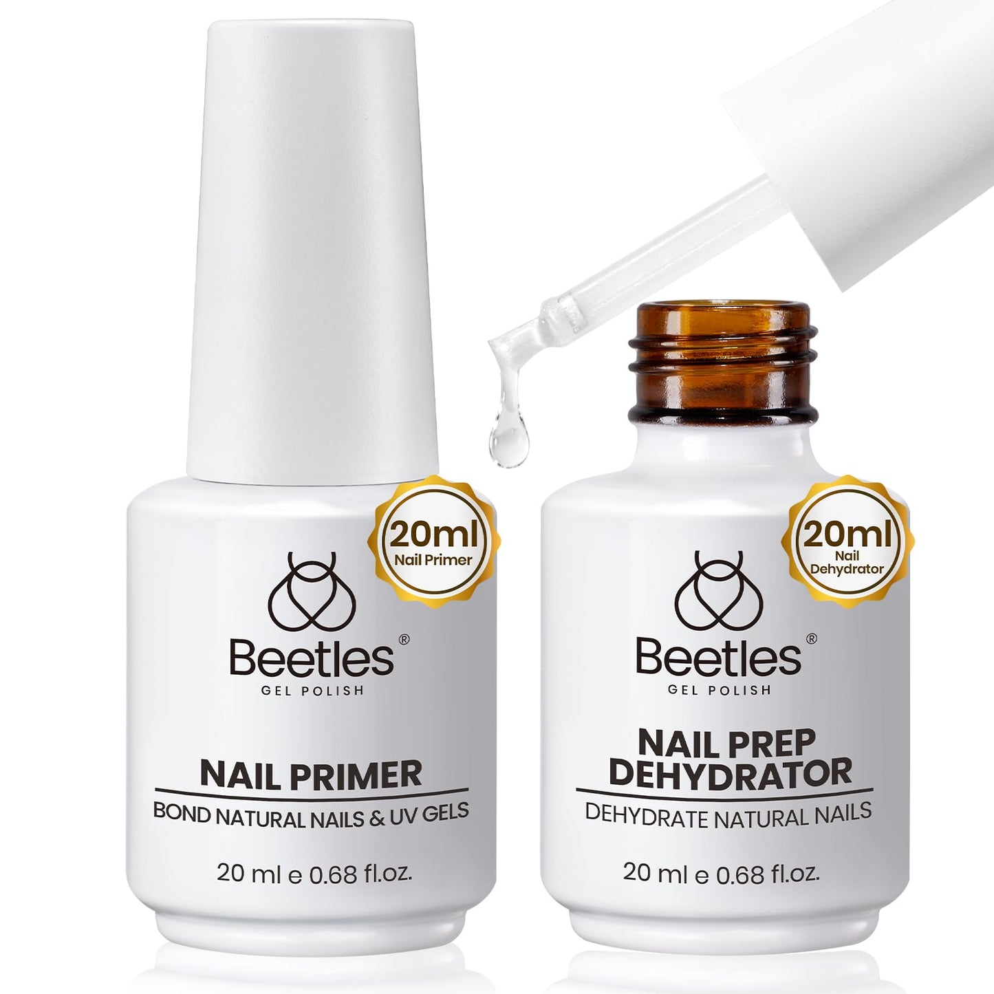 beetles Gel Polish No Wipe Gel Top Coat - Clear Color Top Coat Gel Nail Polish Shine Finish and Long Lasting, Soak Off Nail Lamp, 15ml Gift for Girls