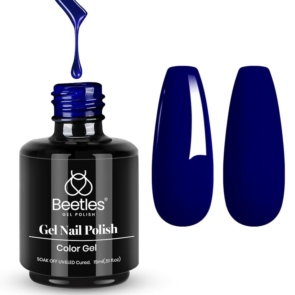 Beetles White Gel Nail Polish,15ml Summer Soak Off UV Gel Polish French Nail Art Manicure Salon DIY Design at Home Gift for Woman