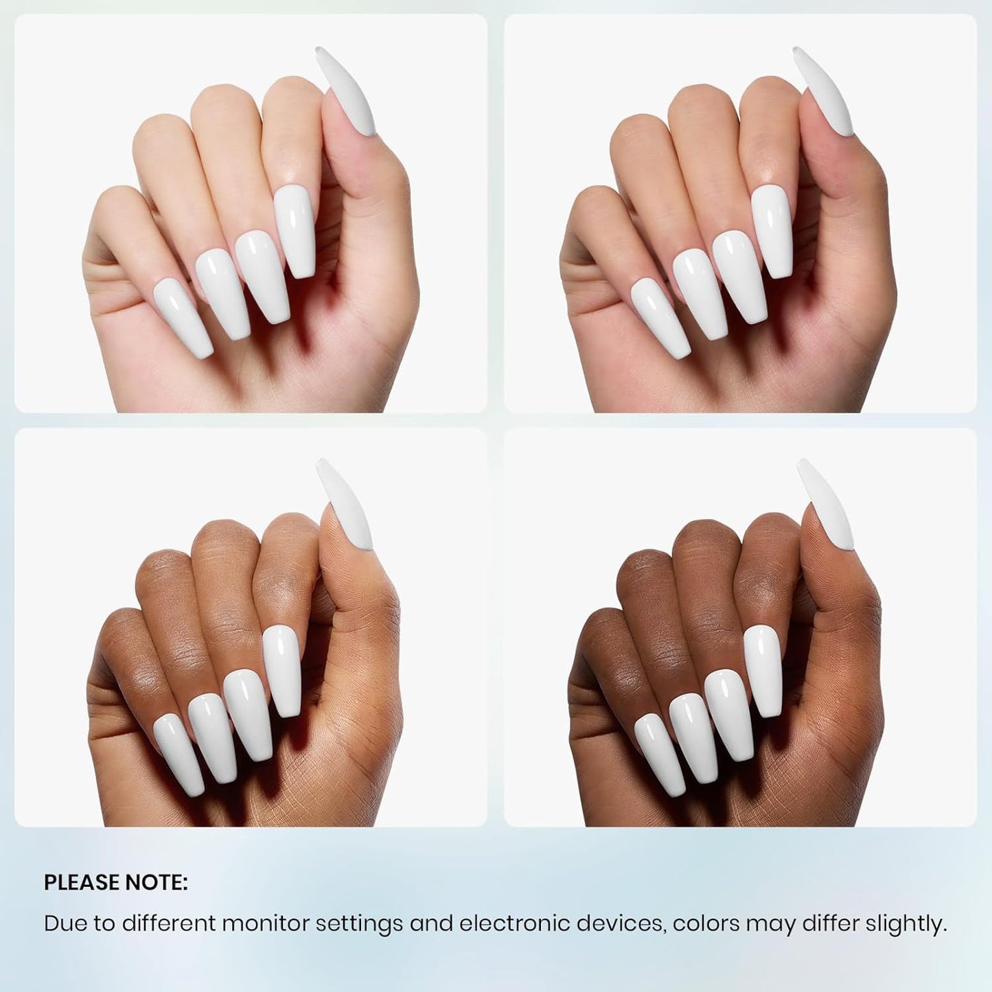 Beetles White Gel Nail Polish,15ml Summer Soak Off UV Gel Polish French Nail Art Manicure Salon DIY Design at Home Gift for Woman