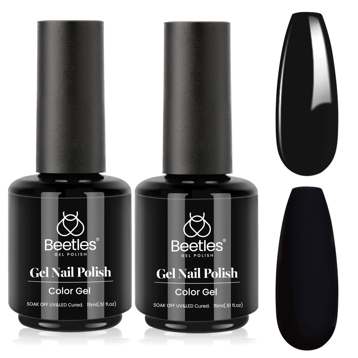 Beetles White Gel Nail Polish,15ml Summer Soak Off UV Gel Polish French Nail Art Manicure Salon DIY Design at Home Gift for Woman