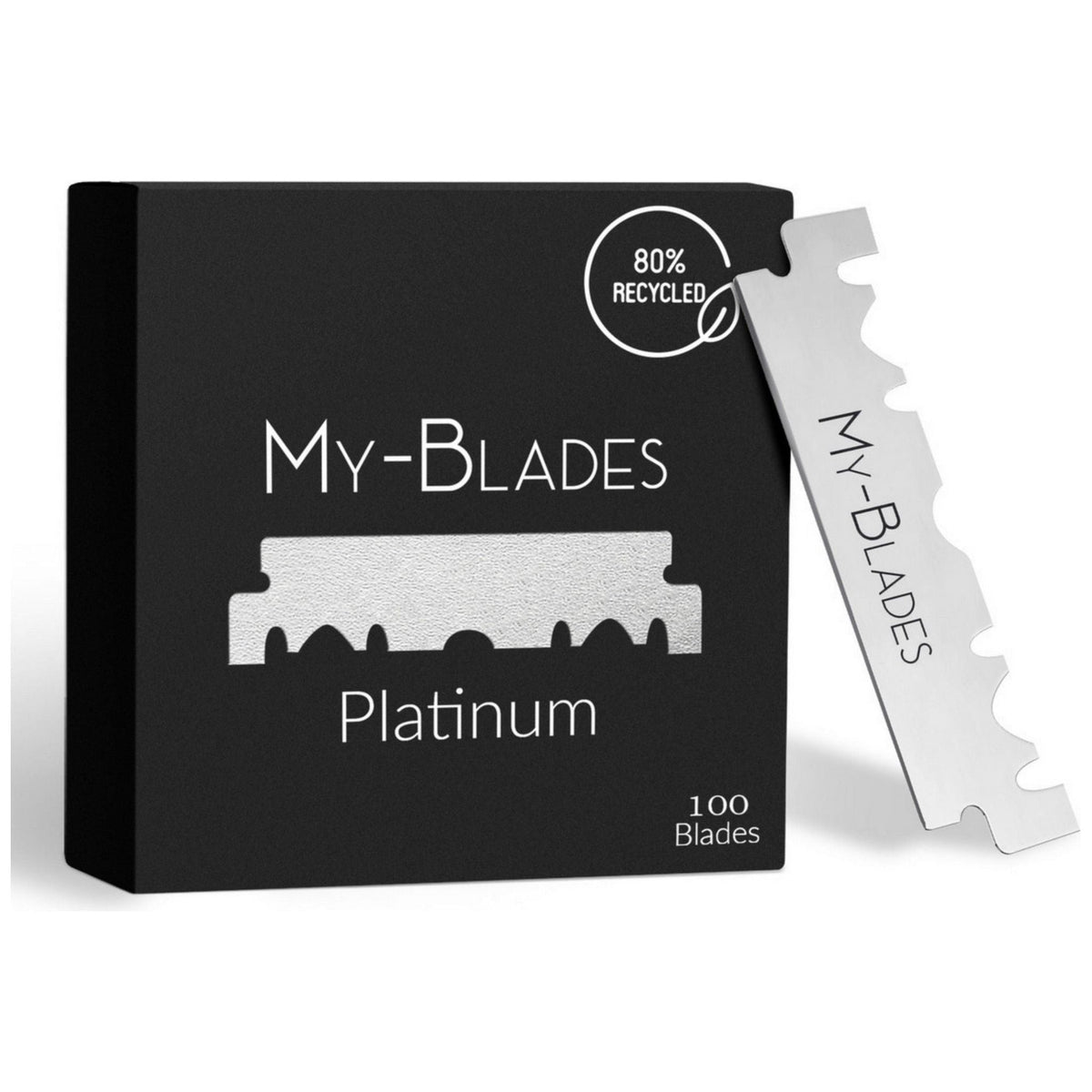 My-Blades Platinum Single Edge Razor Blades 100 ct Pasteur Pharmacy