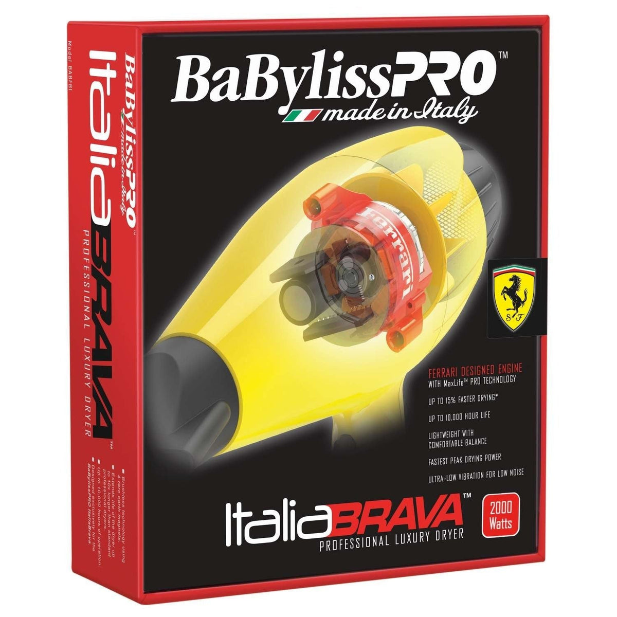 Babylisspro Italiabrava Dryer With Ferrari-Designed Engine My Beauty Site Pro