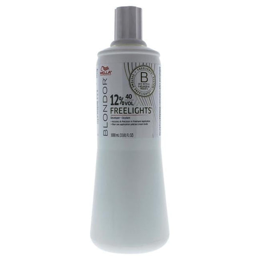 Wella Blondor Freelights Hair Color Developer 40 Vol 12%, 33.8 oz VIP Extensions