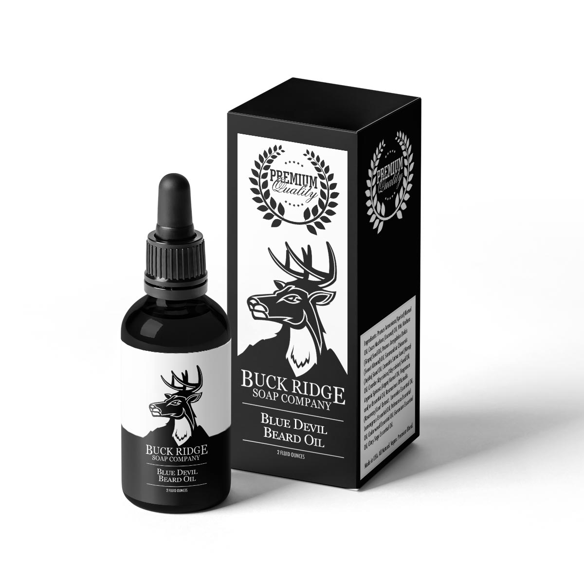 Blue Devil Beard Oil Buck Ridge Soap Company