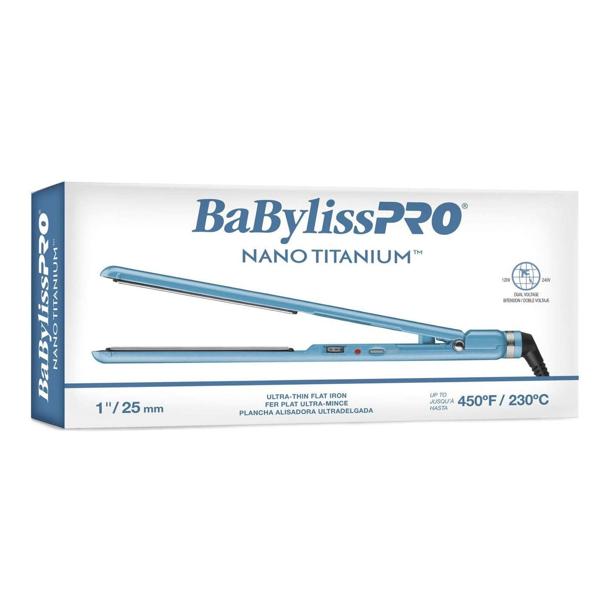 Babylisspro Nano Titanium Ultra-Thin Straightener My Beauty Site Pro