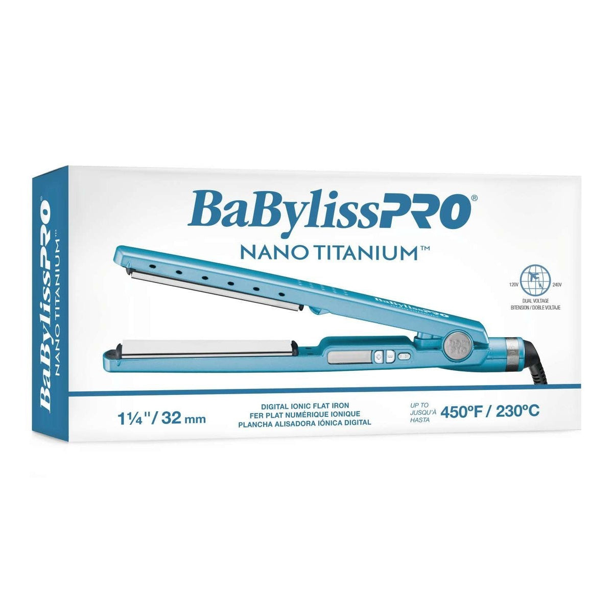 Babylisspro Nano Titanium Ionic Straightener My Beauty Site Pro